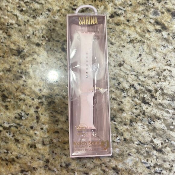 Apple I watch wrist band replacement fits 42, 44 and 45mm - Picture 1 of 10